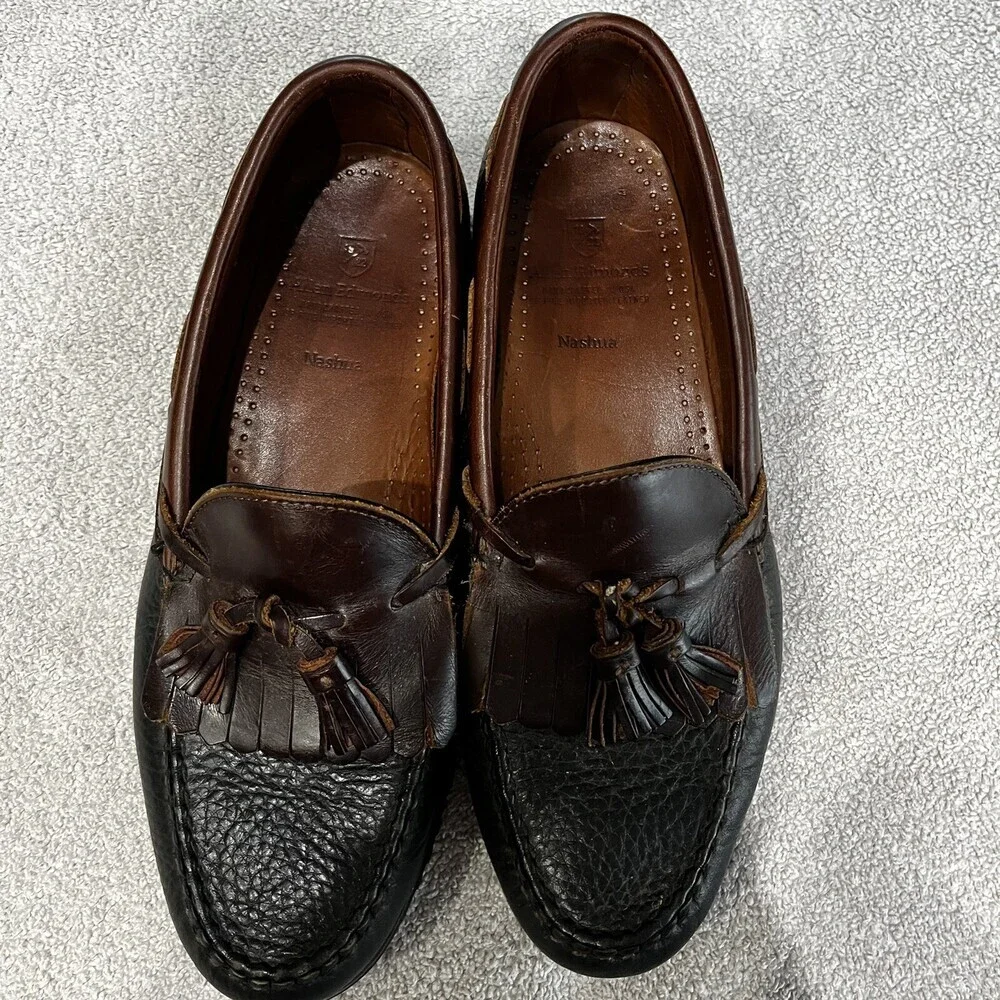 Allen Edmonds Mens Nashua Leather Tassel Loafer.‎ 9.5 USA Discontinued Classic